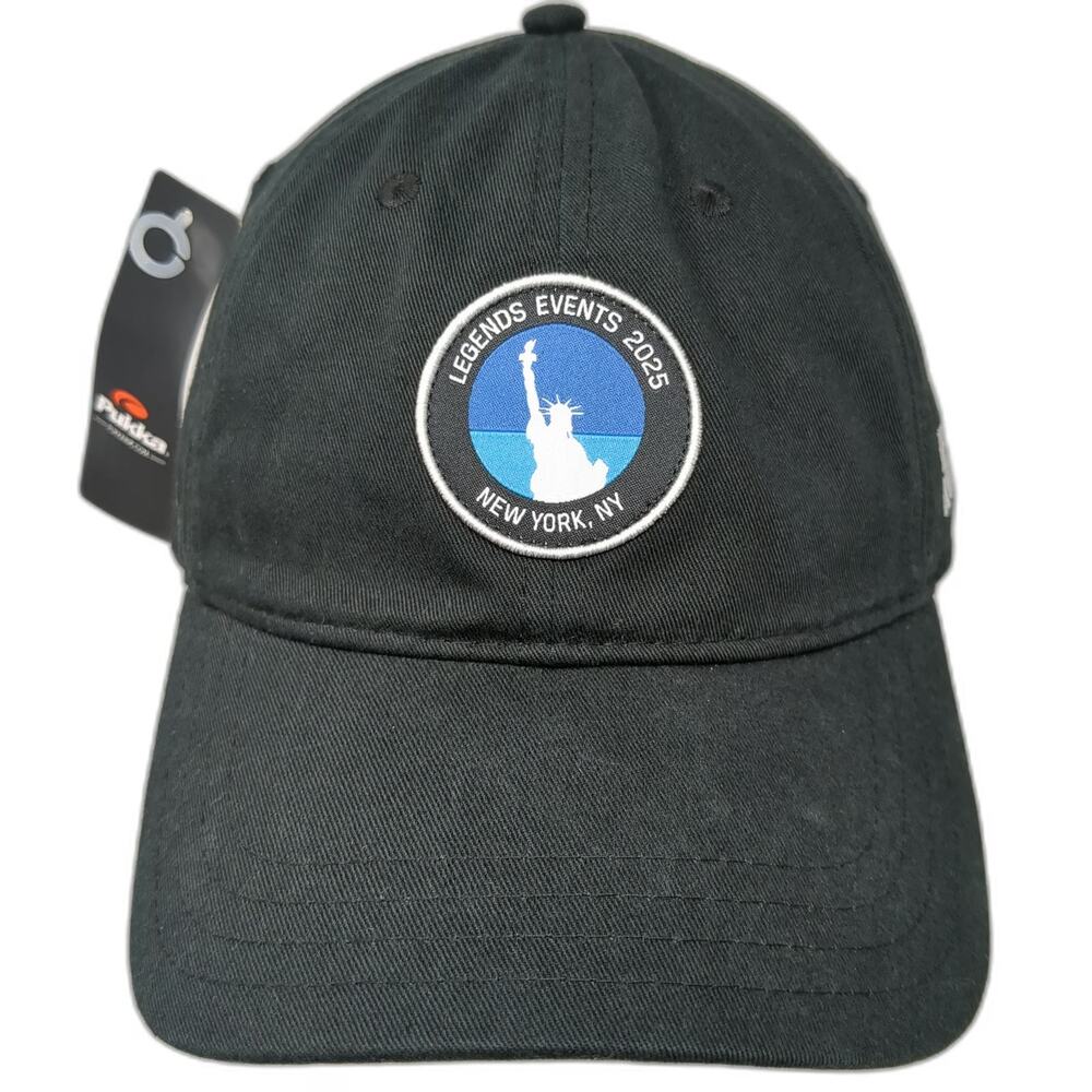 Pukka Baseball Cap Black One Size Legends Events 2025 New York NY Slideback Hat